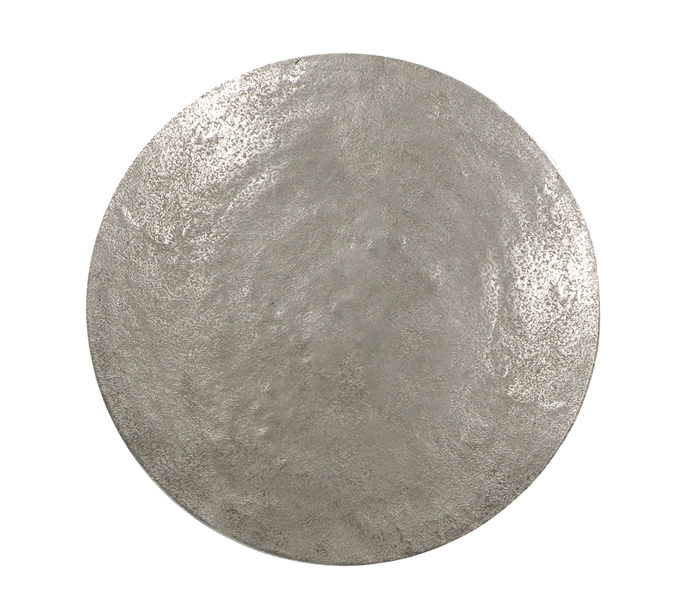 Tara side table Ø38 x 61 cm silver