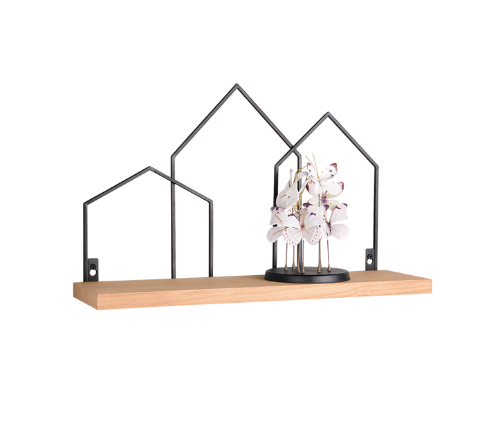 Jelena shelf 48 x 30 x 14 cm wood/black