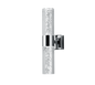 Bolsa H2O LED wall lamp 2-pc chrome/bubble glass — 282410206