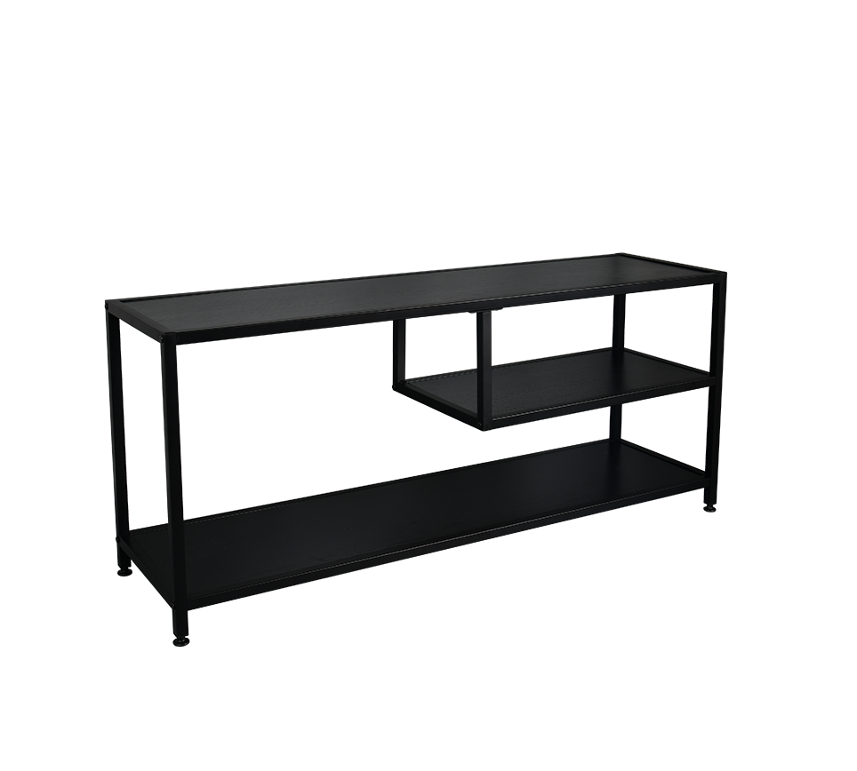 Theresa TV board 120 x 50 cm black