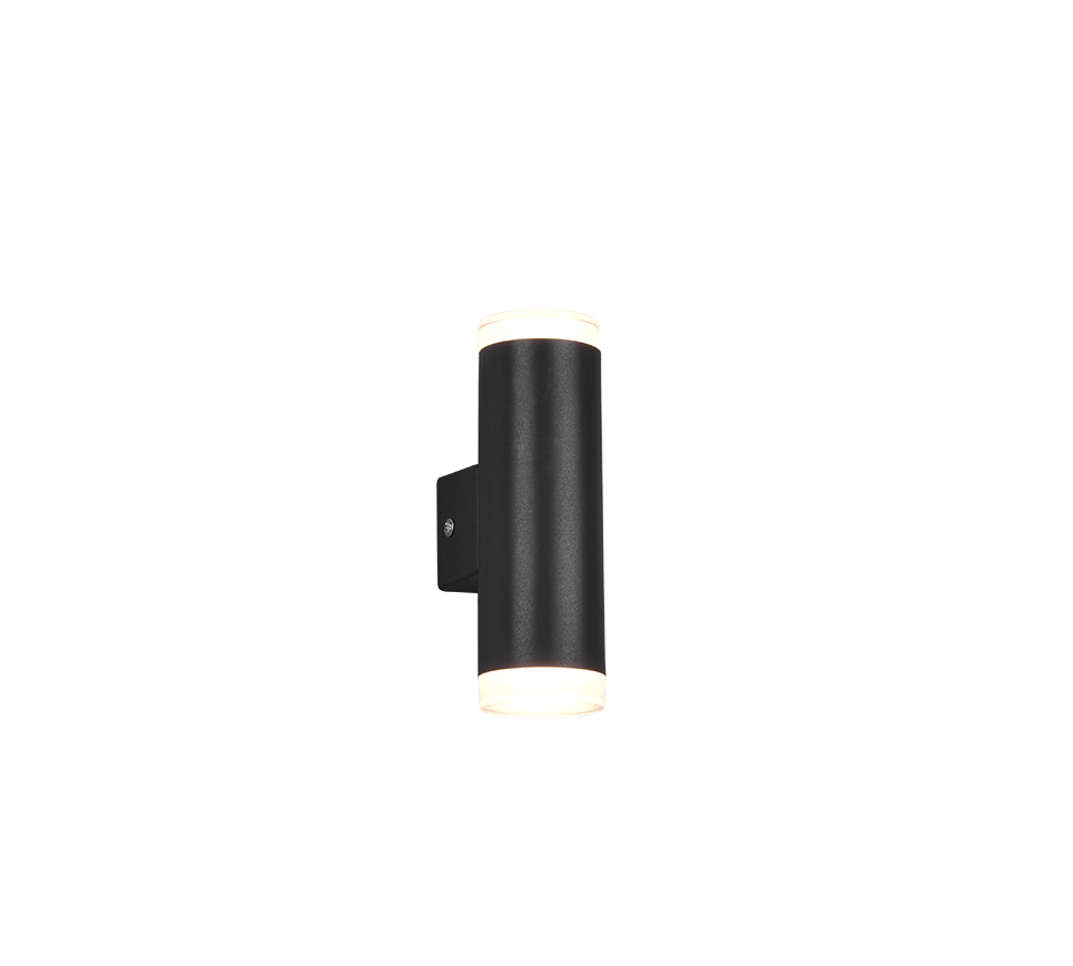 Ray H2O LED wall lamp 2-pc matt black — 283110232