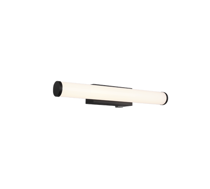Mattimo H2O LED wall lamp 40 cm matt black — 283270132