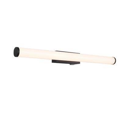 Mattimo H2O LED wall lamp 60 cm matt black — 283270232