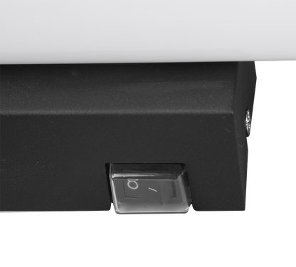Mattimo H2O LED wall lamp 80 cm matt black — 283270332