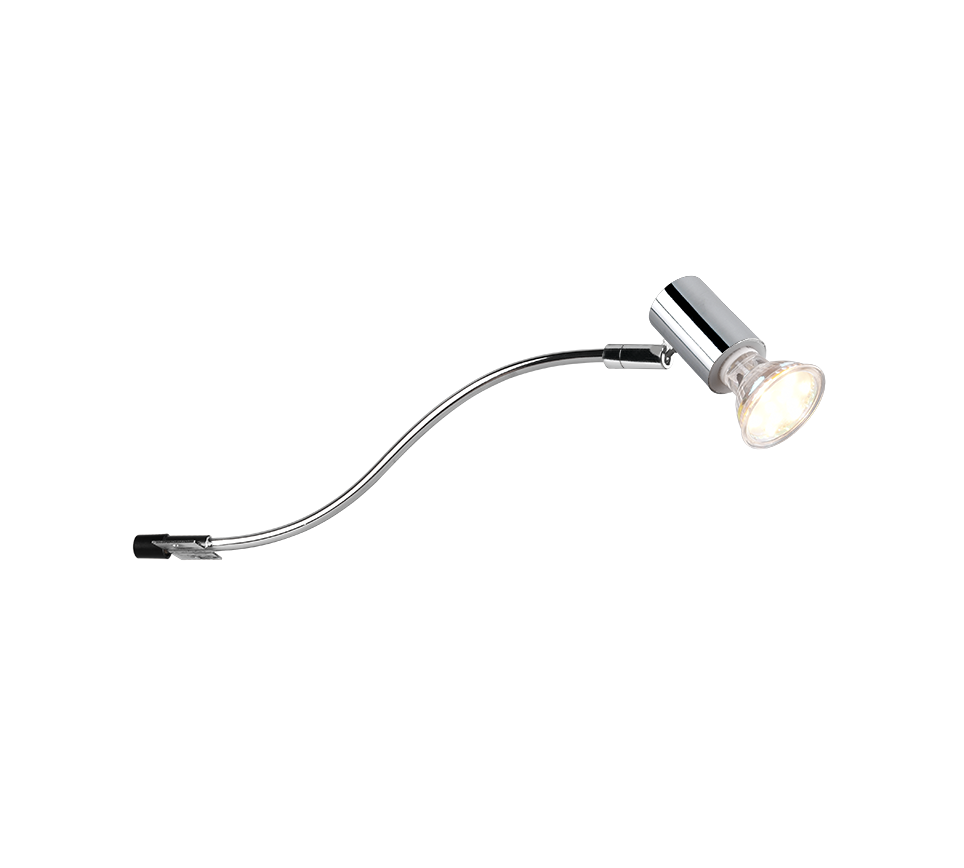 Giada H2O wall lamp 1-pc GU10 chrome — 283400106