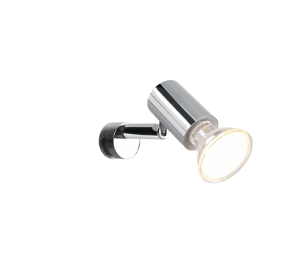 Lorenzo H2O wall lamp 1-pc GU10 chrome — 283500106