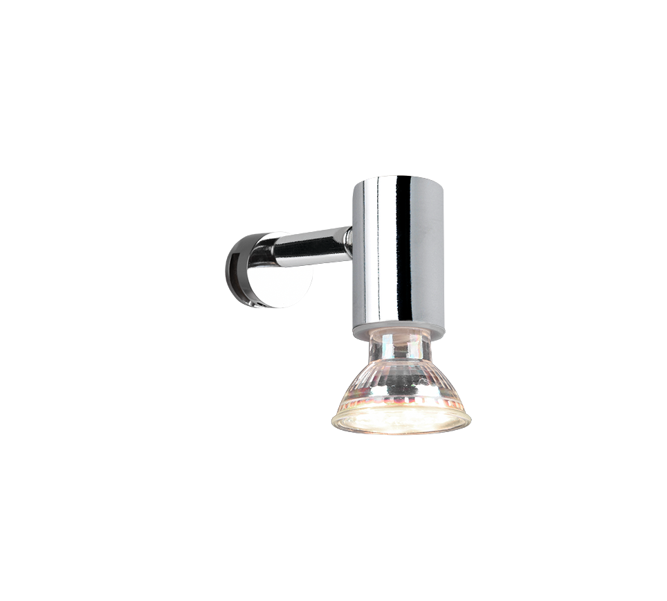 Lorenzo H2O wall lamp 1-pc GU10 chrome — 283500106