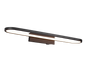 Gianni H2O LED wall lamp 60 cm matt black — 283779132