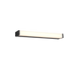 Fabio H2O LED wall lamp 42 cm matt black — 283814232