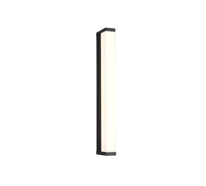 Fabio H2O LED wall lamp 42 cm matt black — 283814232