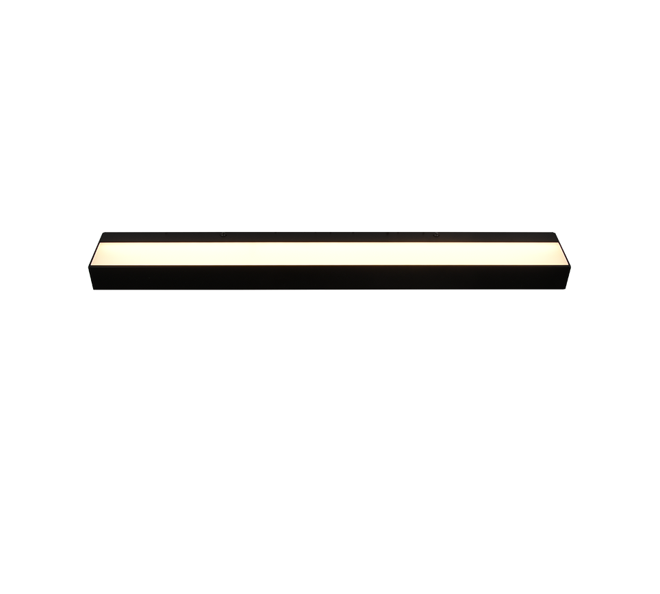 Rocco H2O LED wall lamp 60 cm matt black — 283916032