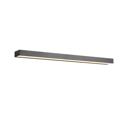 Rocco H2O LED wall lamp 90 cm matt black — 283919032