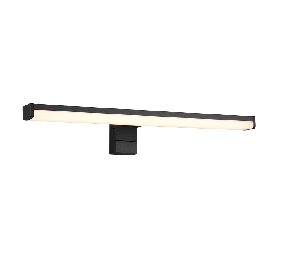 Lino H2O LED wall lamp 40 cm matt black — 284114032