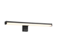 Lino H2O LED wall lamp 40 cm matt black — 284114032