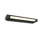 Fabrizio LED wall lamp 50 cm matt black — 284770132