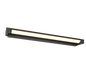 Fabrizio LED wall lamp 80 cm matt black — 284779132
