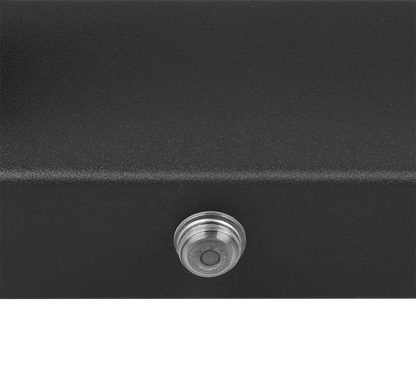 Fabrizio LED wall lamp 80 cm matt black — 284779132