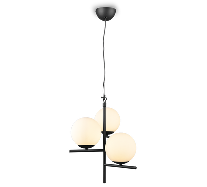 Pure pendant 3-pc E14 matt black — 302000332