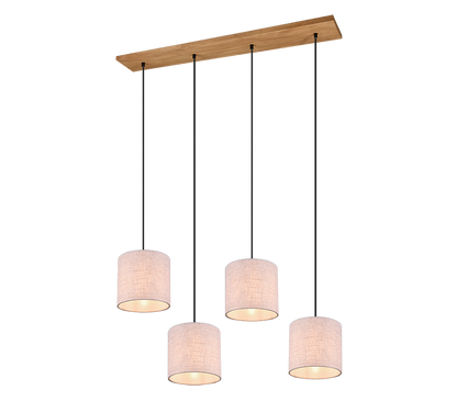 Elmau pendant 4-pc E27 natural white — 302100430