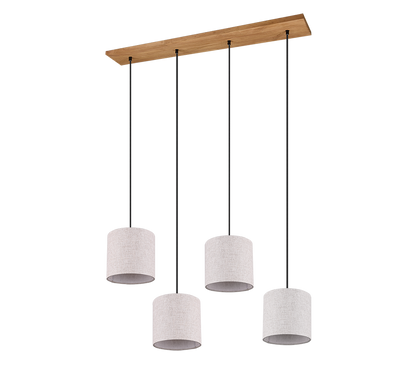 Elmau pendant 4-pc E27 natural white — 302100430