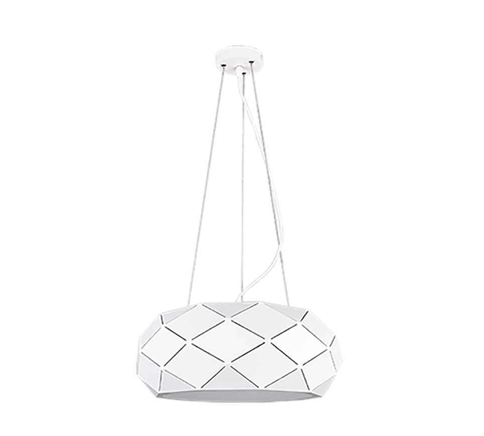 Zandor pendant 3xE27 matt white — 303500331