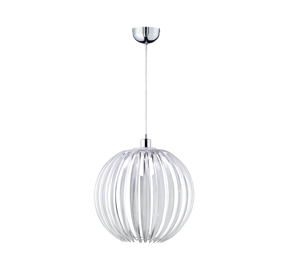 Zucca pendant 40 cm E27 transparent — 304100100