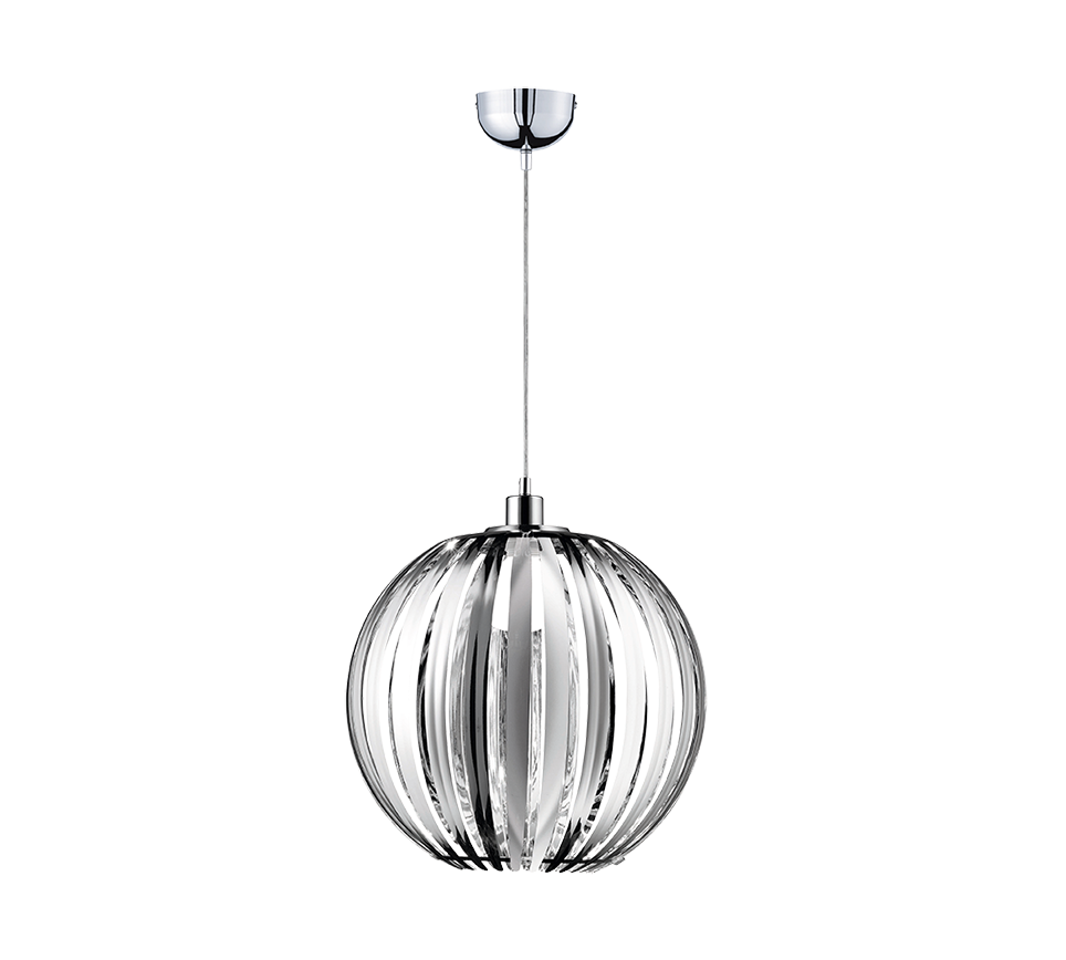 Zucca pendant 40 cm E27 chrome — 304100106