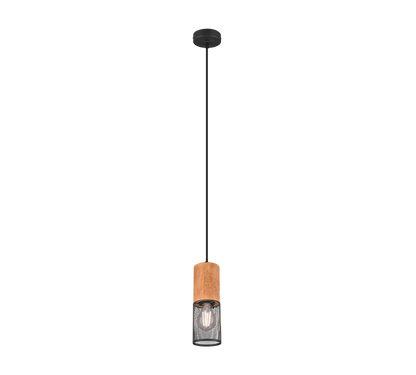 Tosh pendant E27 matt black — 304300132