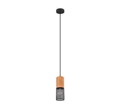 Tosh pendant E27 matt black — 304300132