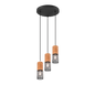 Tosh pendant 3xE27 matt black — 304330332