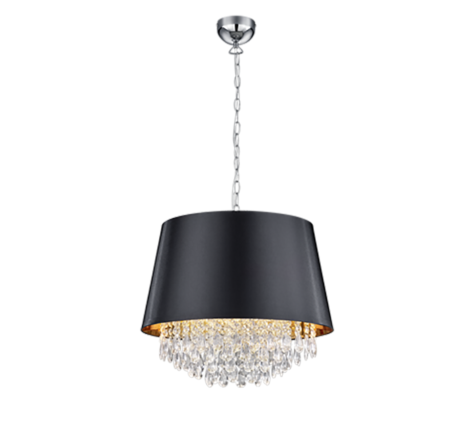 Loreley pendant 3xE14 black/gold — 309300302