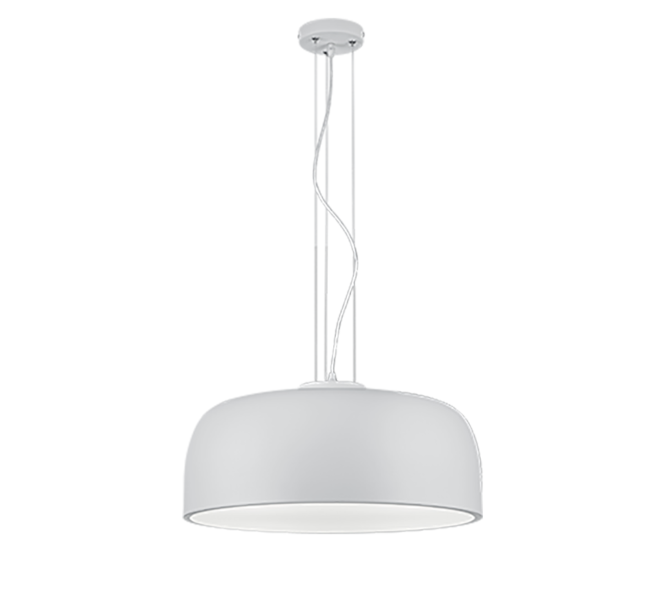 Baron pendant 4xE27 matt white — 309800431