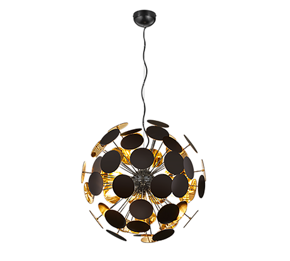 Discalgo pendant 6xE14 matt black — 309900632