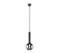 Clayton pendant 1-pc E27 matt black — 310300132