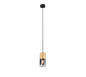 Robin pendant 1-pc E27 matt brass/smoke — 310600154