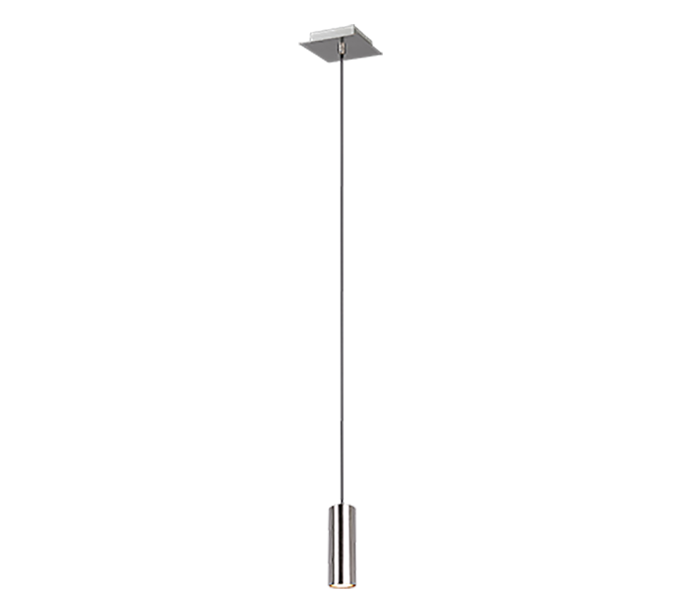 Marley pendant 1-pc 12 cm GU10 brushed steel — 312400107