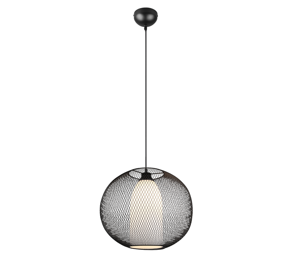 Filo pendant 1-pc E27 matt black — 313900132