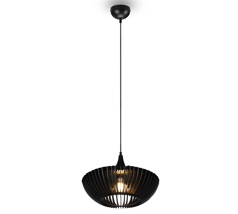 Colino pendant E27 matt black — 315900132