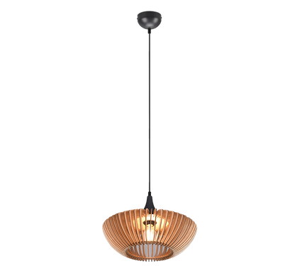 Colino pendant E27 wood/anthracite — 315900142