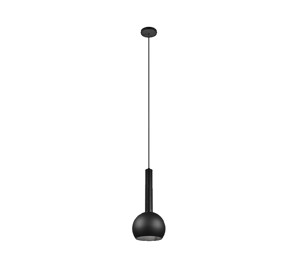 Ciliana pendant 1-pc E27 matt black — 316300132