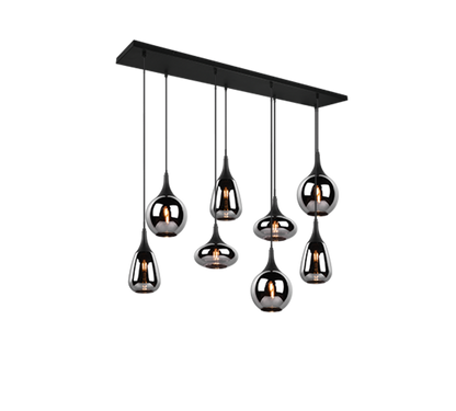 Lumina pendant 8-pc E14 matt black — 317000832