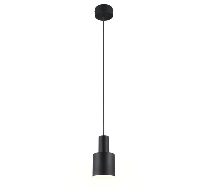Agudo pendant 1-pc E27 matt black — 319400132