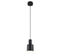 Agudo pendant 1-pc E27 matt black — 319400132