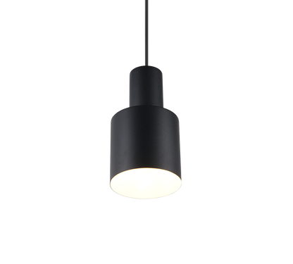 Agudo pendant 1-pc E27 matt black — 319400132