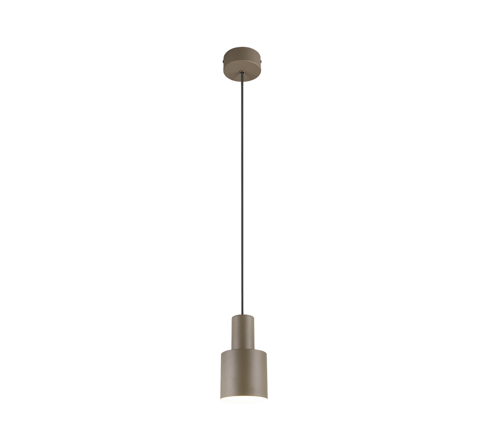 Agudo pendant 1-pc E27 taupe — 319400141