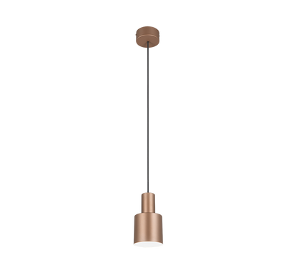 Agudo pendant 1-pc E27 coffee brown — 319400165