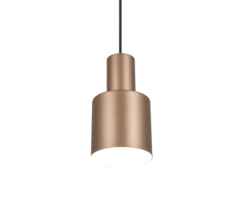 Agudo pendant 1-pc E27 coffee brown — 319400165