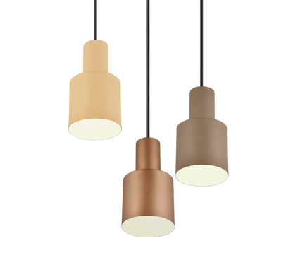 Agudo pendant 3-pc E27 multicolor — 319430317