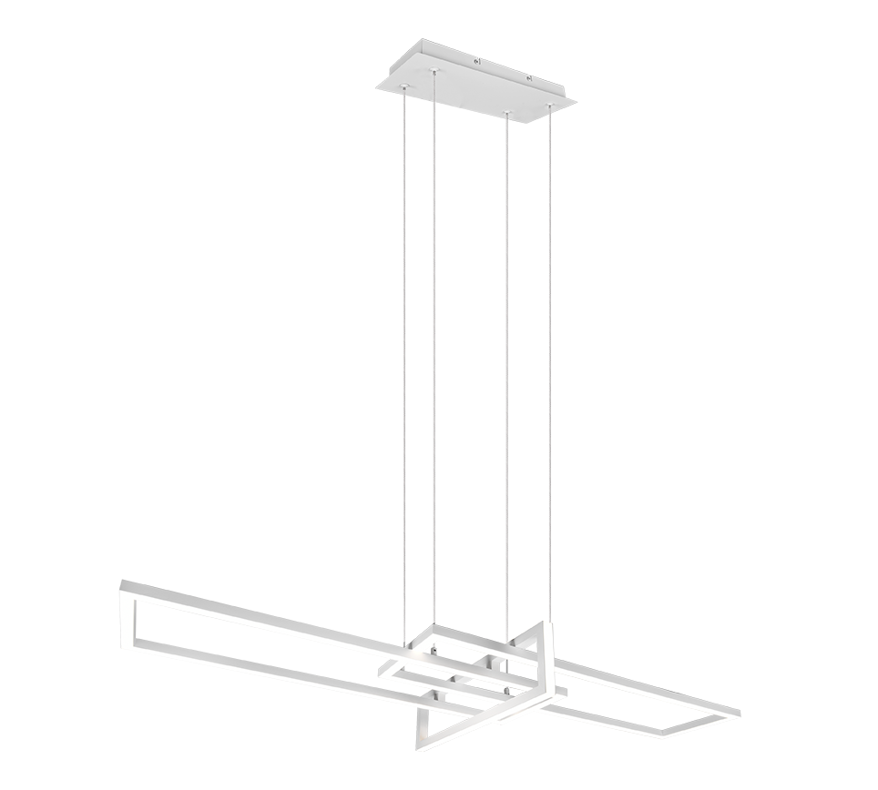 Salinas LED pendant matt white — 320310331