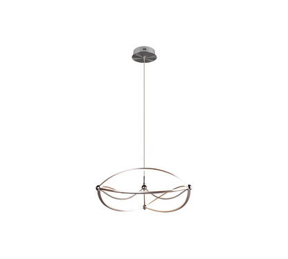 Charivari LED pendant brushed steel — 321210107